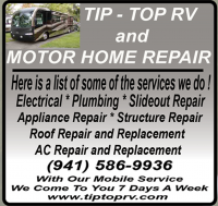 Tip-Top RV and Motorhome Repair Logo