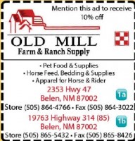 Old Mill Farm & Ranch Supply Logo