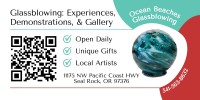 Ocean Beaches Glassblowing Logo