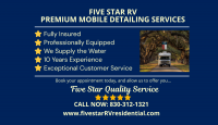 Five Star Mobile RV & Residential Services Logo