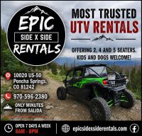 Epic Side x Side Rentals