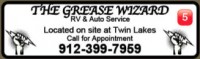 The Grease Wizard Logo