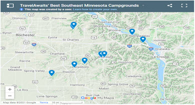 Campgrounds near me, allstays